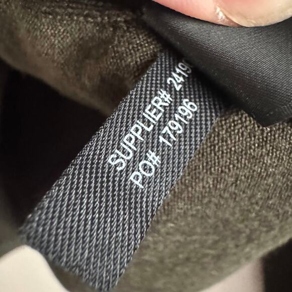 Ralph Lauren Black Label Dark Olive Green Sweater Leather Elbow Patches Large - Picture 6 of 7